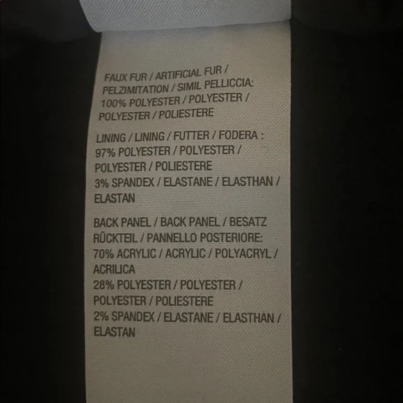 NWOT Isaac Mizrahi Live! Women's Jacket Mixed Media Faux-Fur Vest Black - Picture 9 of 9